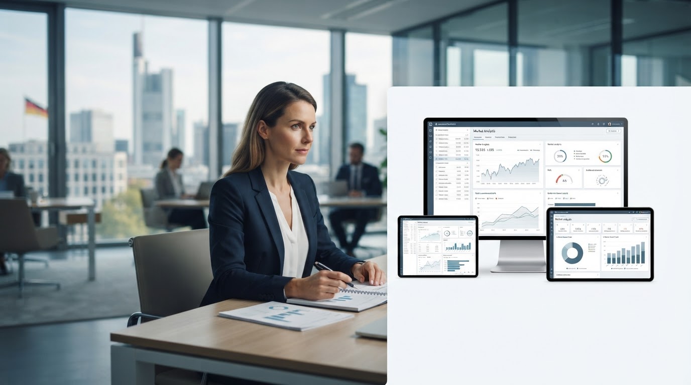 Tradify-explore platform interface showing predictive financial data analysis